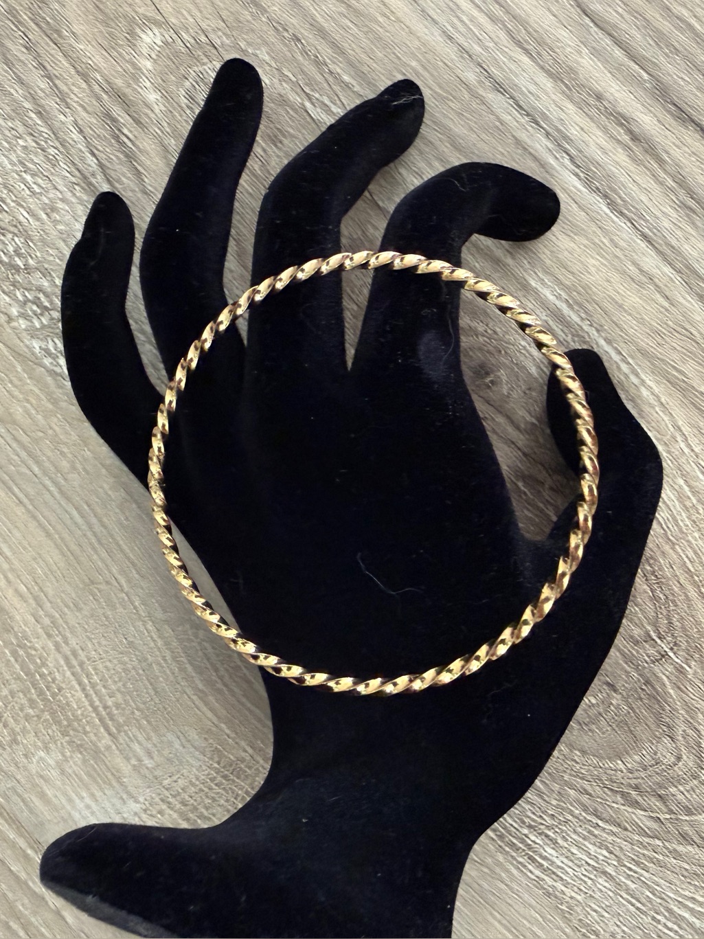 Bracelet Gold Bangle VintagePreowned